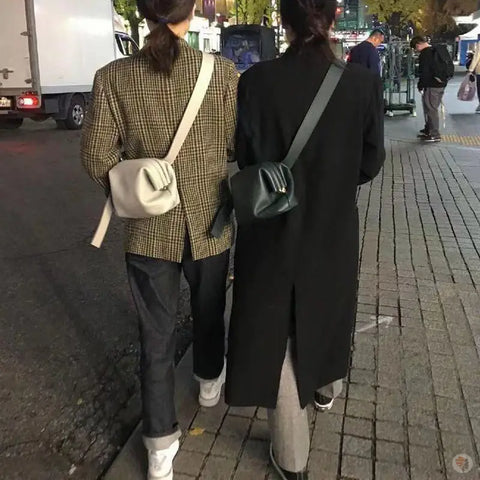 Women Chest Bag Girl PU Leather Waist Pack 2025 Winter High Quality Luxury Trend Handbags and Purses Lady Branded Fanny Pack