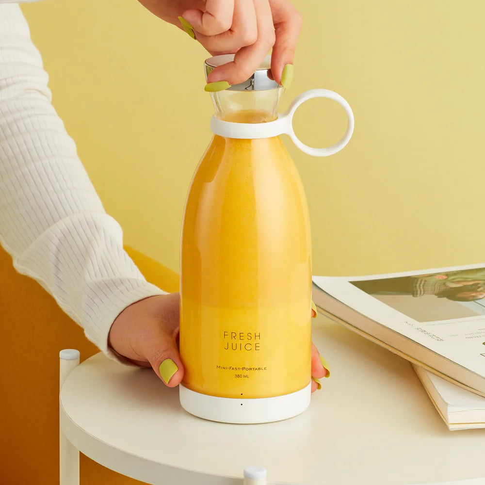 Mini Electric Juicer Blender USB – Portable Fruit Mixer for Fresh Smoothies