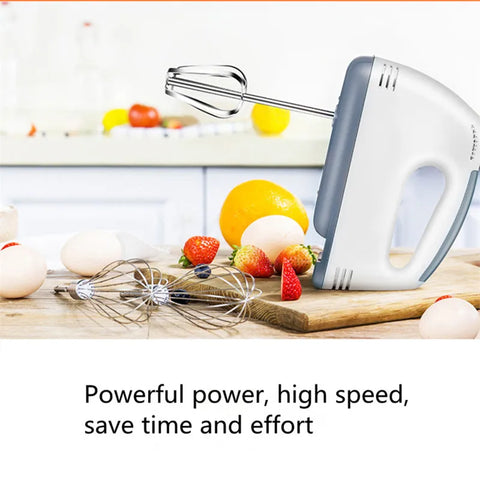 tand Hand Mixer – 7-Speed Electric Egg Beater & Food Blender for Kitchen Use