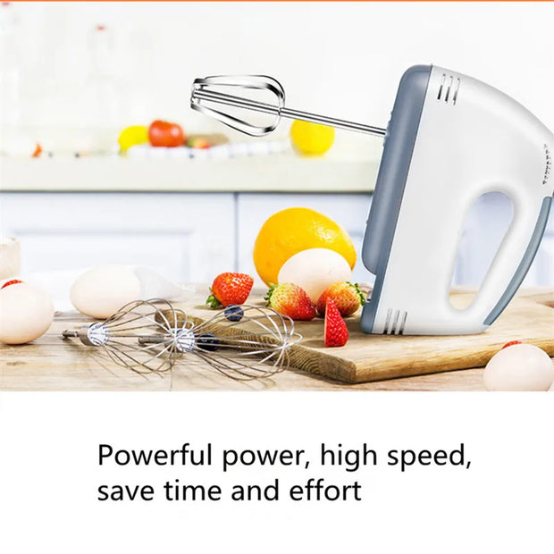 tand Hand Mixer – 7-Speed Electric Egg Beater & Food Blender for Kitchen Use