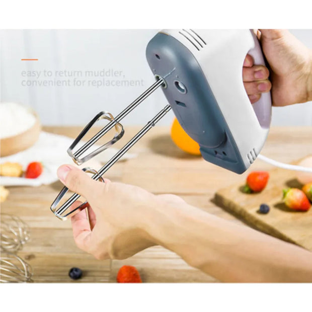 tand Hand Mixer – 7-Speed Electric Egg Beater & Food Blender for Kitchen Use