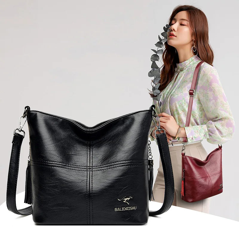 Fashion Crossbody Bags for Women 2026 New Luxury Handbags Women Bags Designer High Quality Leather Handbag Ladies Shoulder Bags