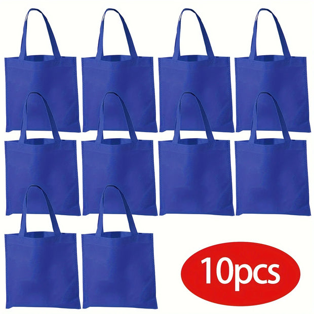 10 Colored Medium Size Candy Bags, Durable Non-woven material, Recyclable, Eco-Friendly Gift bags, Nice and Delicate Gift Bags