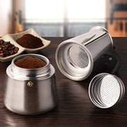 CAFEMASY Classic Moka – 4/6/9 Cup Stovetop Espresso Maker