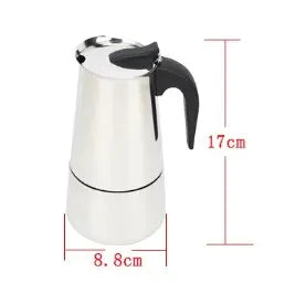 CAFEMASY Classic Moka – 4/6/9 Cup Stovetop Espresso Maker