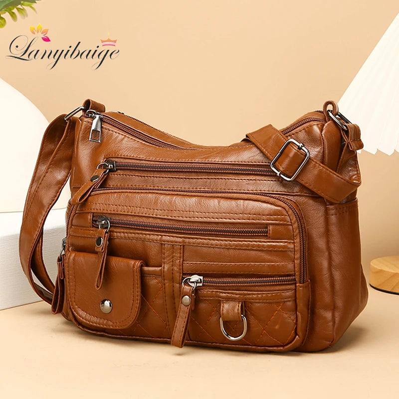 2025 Women Handbags and Purses Luxury Brand Designer Messenger Shoulder Bag For Female Quality Crossbody Tote Shopper Sac A Main