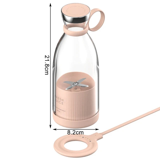 Mini Electric Juicer Blender USB – Portable Fruit Mixer for Fresh Smoothies