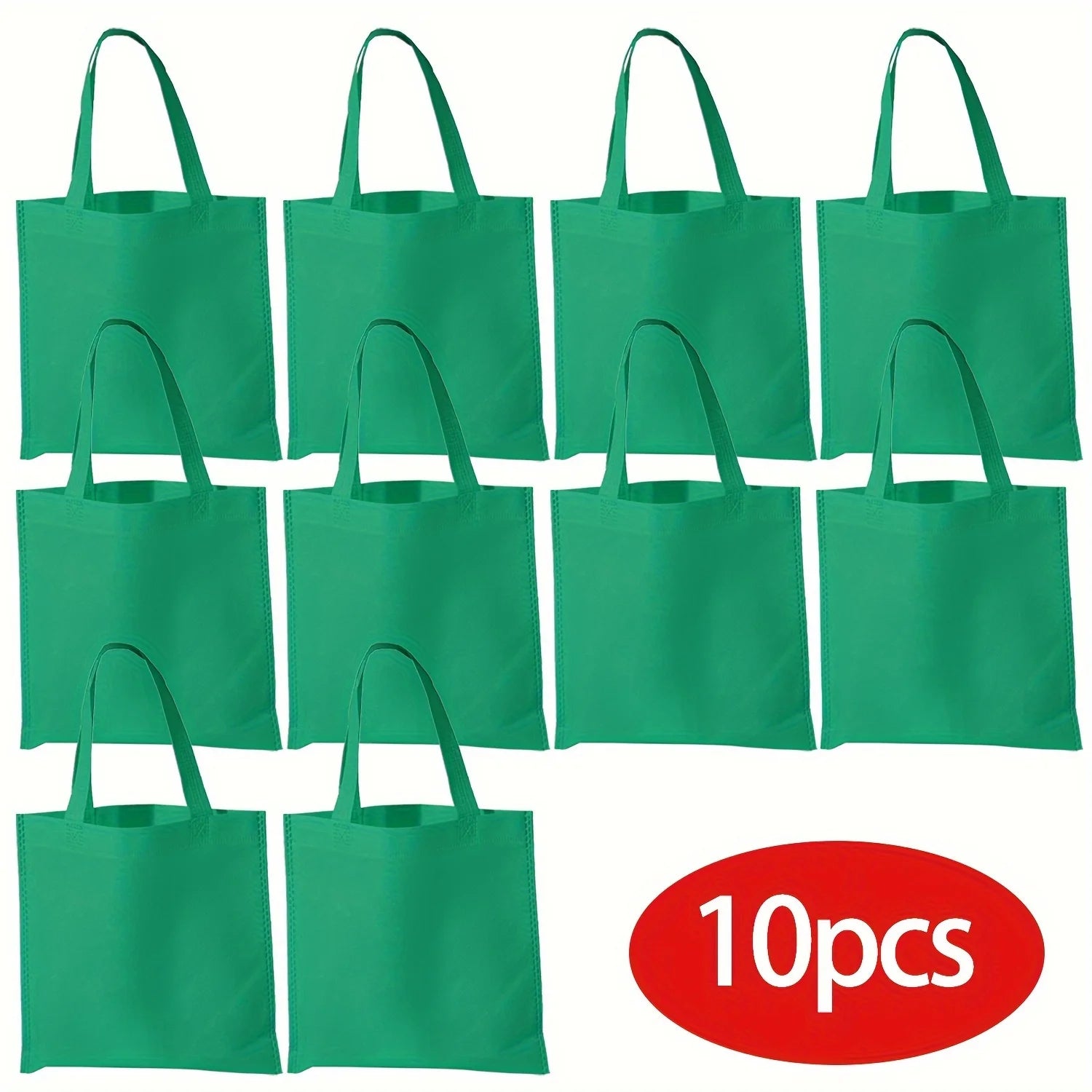 10 Colored Medium Size Candy Bags, Durable Non-woven material, Recyclable, Eco-Friendly Gift bags, Nice and Delicate Gift Bags