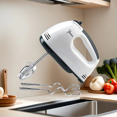 tand Hand Mixer – 7-Speed Electric Egg Beater & Food Blender for Kitchen Use