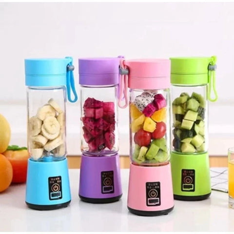 Personal Size Mini Blender – 380ML USB Rechargeable Juicer for Daily Fruit Shakes
