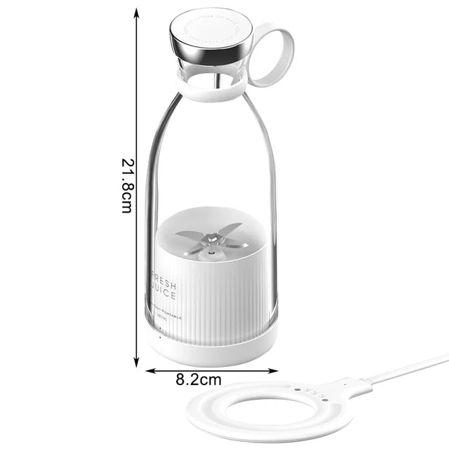 Mini Electric Juicer Blender USB – Portable Fruit Mixer for Fresh Smoothies