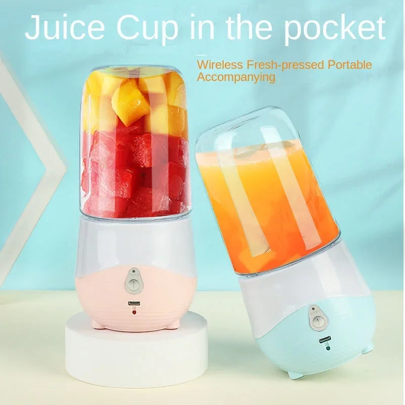 Mini Portable Juicer Blender – USB Rechargeable Smoothie Maker for Daily Use