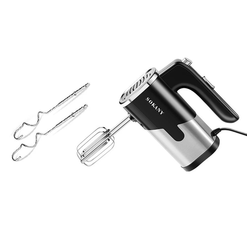5-Speed Handheld Mixer – 800W Electric Blender for Cakes, Cream & Dough