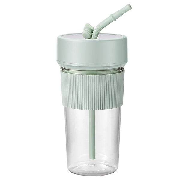 Portable Smoothie Blender Cup – USB Electric Juicer with One-Touch Operation