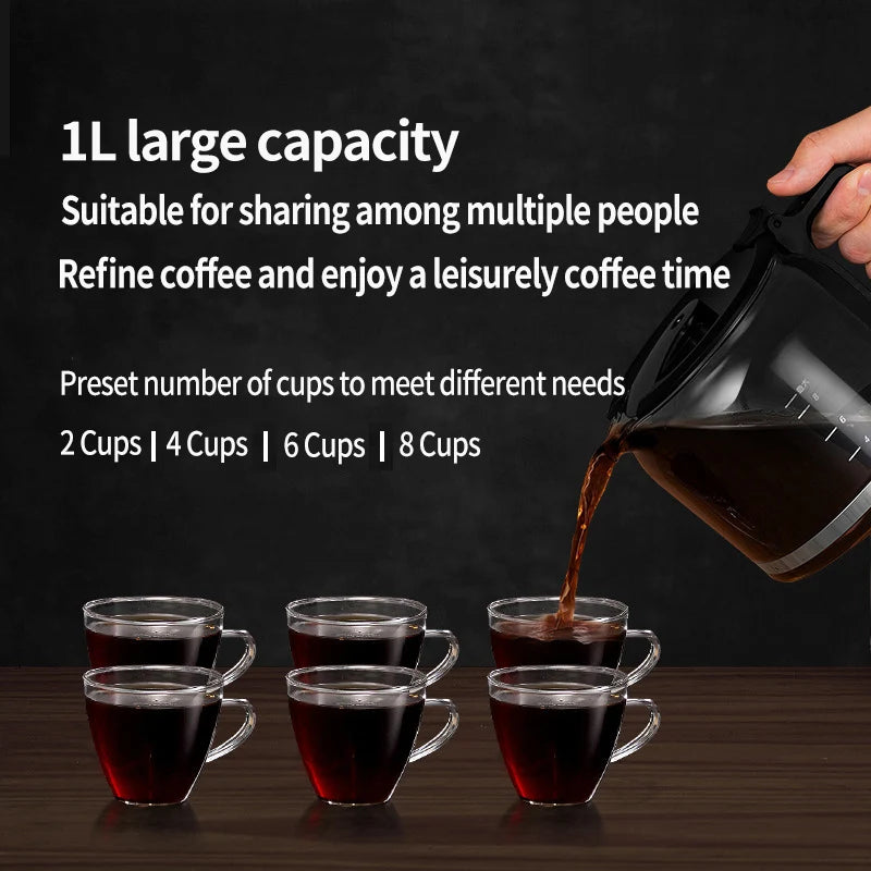 AutoBrew Max – Fully Automatic American Drip Coffee Maker