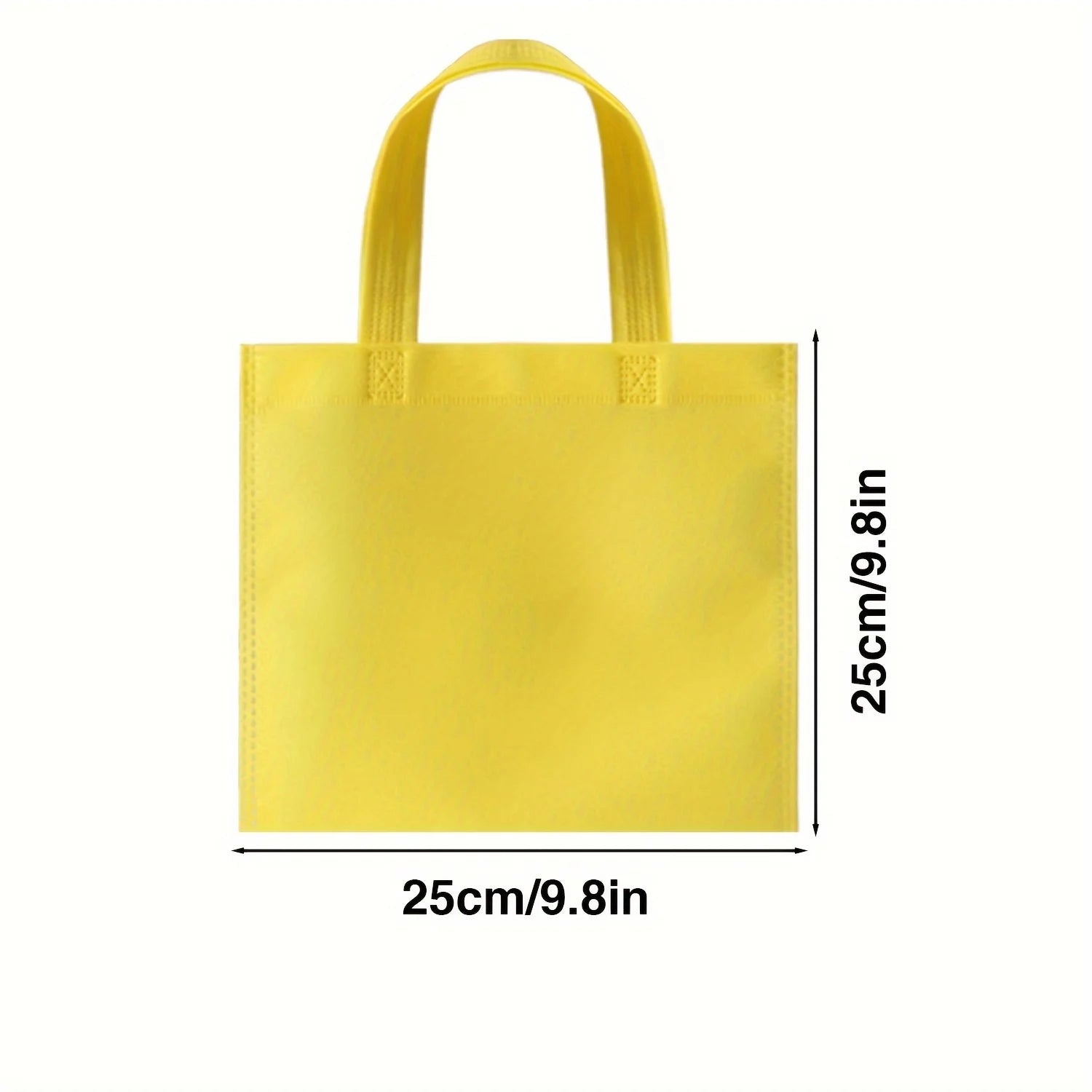 10 Colored Medium Size Candy Bags, Durable Non-woven material, Recyclable, Eco-Friendly Gift bags, Nice and Delicate Gift Bags