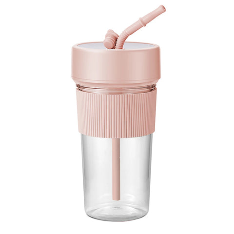 Portable Smoothie Blender Cup – USB Electric Juicer with One-Touch Operation
