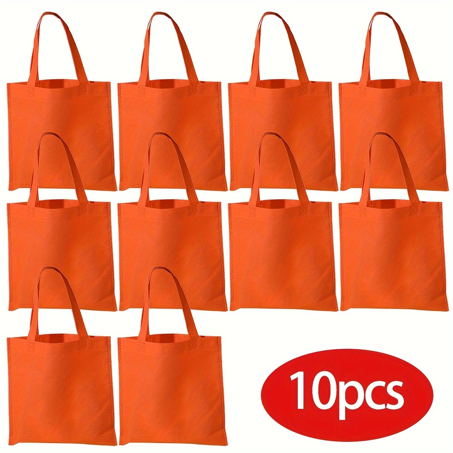 10 Colored Medium Size Candy Bags, Durable Non-woven material, Recyclable, Eco-Friendly Gift bags, Nice and Delicate Gift Bags