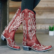 Embroidery Cowboy Boots