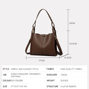 Hand Top-Handle Bags for Women 2025 High Quality Pu Leather Purse Ladies Shoulder Crossbody Bag Medium Casual Tote KAIDIFEINIROO