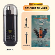 Electric 2-in-1 Ear and Nose Hair Trimmer – Portable, Professional & Pain-Free Groomer