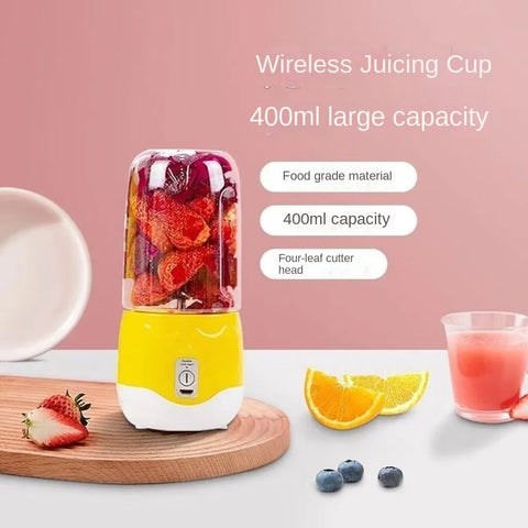 Mini Portable Juicer Blender – USB Rechargeable Smoothie Maker for Daily Use
