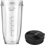 Ninja BL480/BL482/BL640 Compatible Cups – 3-Pack Replacement Set (18/24/32oz)