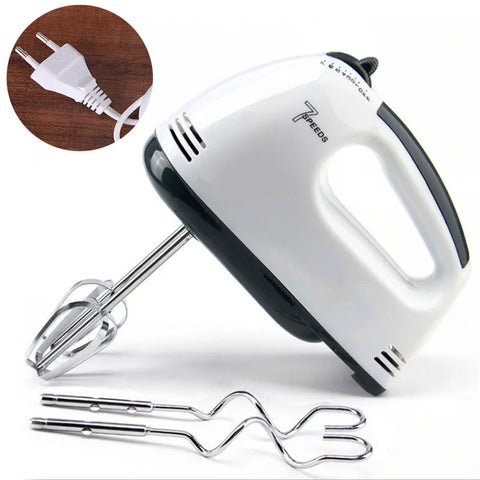 tand Hand Mixer – 7-Speed Electric Egg Beater & Food Blender for Kitchen Use