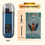 Electric 2-in-1 Ear and Nose Hair Trimmer – Portable, Professional & Pain-Free Groomer