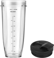 Ninja BL480/BL482/BL640 Compatible Cups – 3-Pack Replacement Set (18/24/32oz)