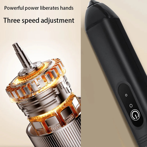 FoamWhiz Pro – Electric Milk Frother & Handheld Mixer for Coffee, Eggs & More