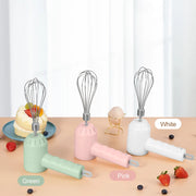 Wireless Hand Mixer – 3-Speed Portable Electric Blender for Baking & Dough