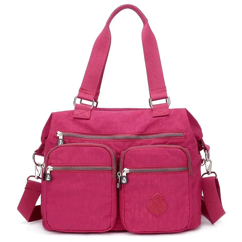 Women's Fashion Top-Handle Bag for Women Big Handbag Nylon Crossbody Bags Waterproof Shoulder Bag purses and handbags bolsos sac