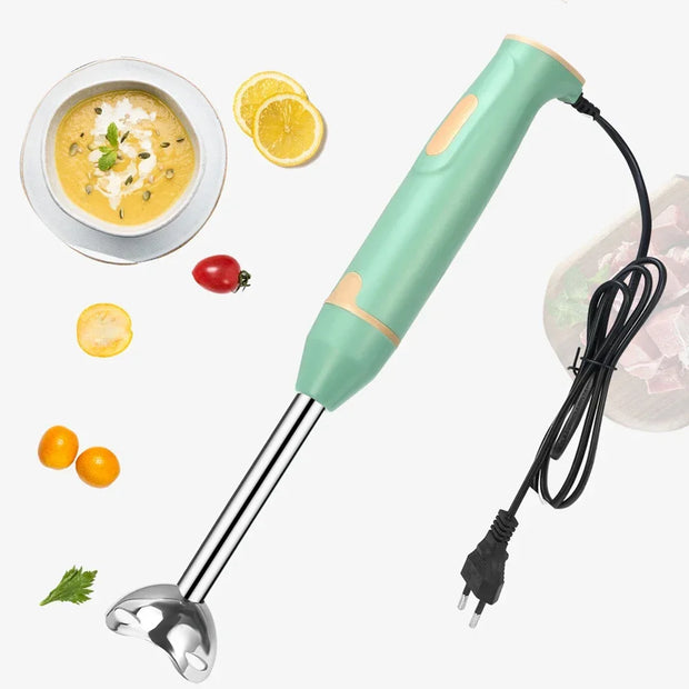 Electric Handheld Blender – Stick Mixer & Food Grinder for Meat, Soups & Smoothies