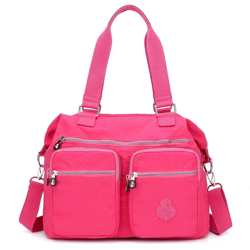 Women's Fashion Top-Handle Bag for Women Big Handbag Nylon Crossbody Bags Waterproof Shoulder Bag purses and handbags bolsos sac