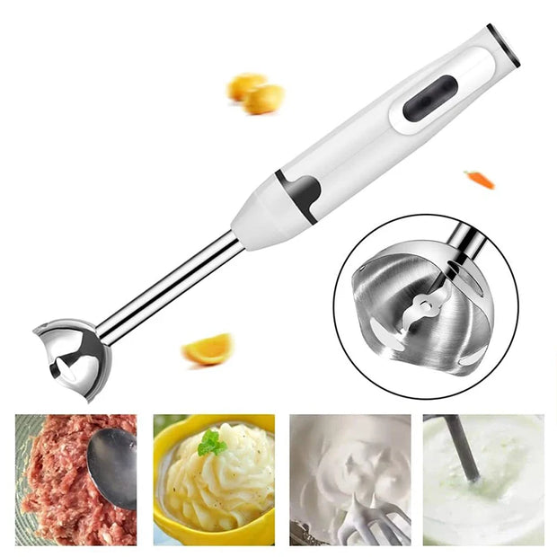 Electric Handheld Blender – Stick Mixer & Food Grinder for Meat, Soups & Smoothies