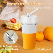 Portable Smoothie Blender Cup – USB Electric Juicer with One-Touch Operation