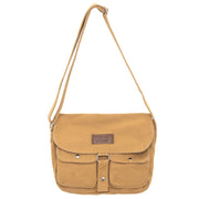 Women's School Messenger Bags For Women Shoulder Ladies Designer Handbag Solid Large Capacity Casual Canvas Shoulder Female Bags