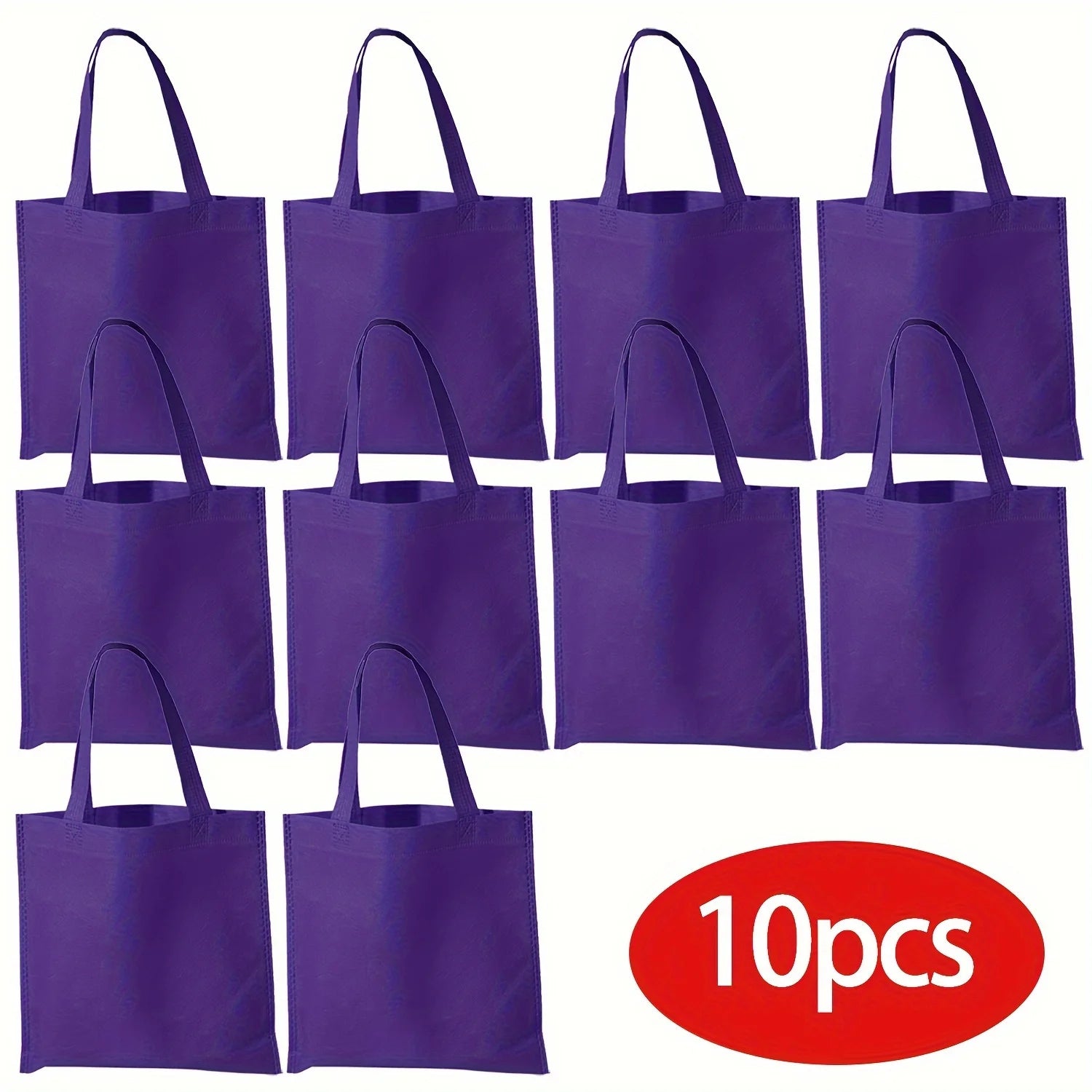 10 Colored Medium Size Candy Bags, Durable Non-woven material, Recyclable, Eco-Friendly Gift bags, Nice and Delicate Gift Bags