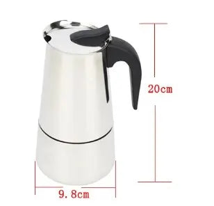 CAFEMASY Classic Moka – 4/6/9 Cup Stovetop Espresso Maker