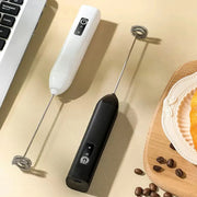 FoamWhiz Pro – Electric Milk Frother & Handheld Mixer for Coffee, Eggs & More