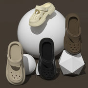 Clogs Casual Women's Slippers Luxury Design Sandals Summer 2025 Mules Platform Woman Shoes Indoor Outdoor Beach Slides Footwear