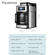 AutoBrew Max – Fully Automatic American Drip Coffee Maker